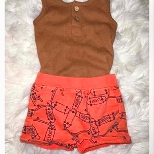 🛹 ZARA skateboard bummies- shorties 18/24 VGUC 🛹